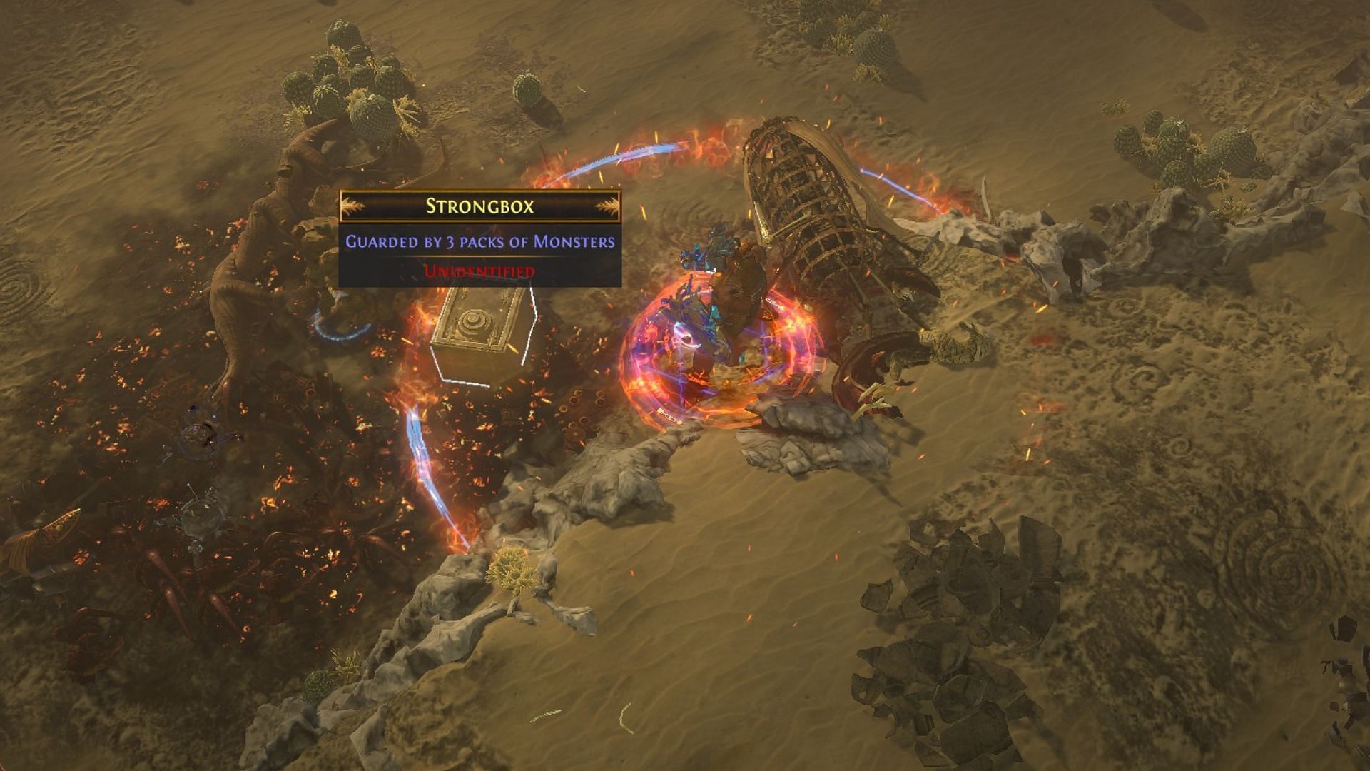 Strongbox contains good loot (Image via Grinding Gear Games)